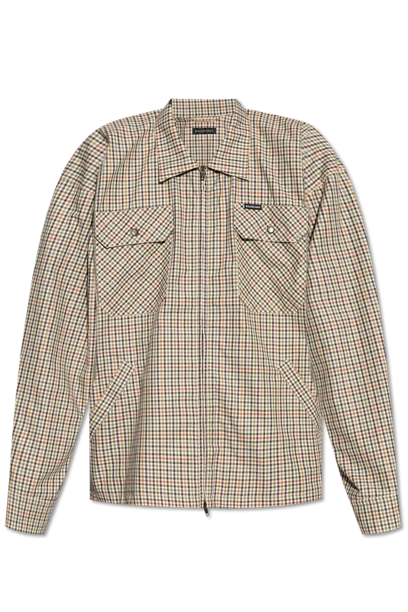 Balenciaga Jacket with a check pattern | Men's | Vitkac